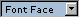 Font Face Selector